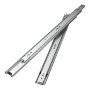 Guías para cajones VEVOR, 20 pulgadas, 10 pares, rieles de extensión completa con rodamientos de bolas para gabinetes, capacidad de carga de 100 lb, guías laterales resistentes para cajones de cómoda, rieles para cajones para reemplazo de bricolaje de cocina