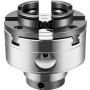 VEVOR Wood Lathe Chuck, 3.75" Woodturning Chuck, 4-Jaw Gear Chuck, 1In x 8TPI Thread Mini Key Chuck, Precision Self-Centering Woodturning Chuck Jaws, Wood Lathe Accessories for Bowls Vases
