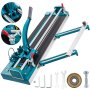 VEVOR 39Inch/1000mm Tile Cutter Double Rail Manual Tile Cutter 3/5 in Cap w/ Precise Laser Positioning Manual Tile Cutter Tools for Precision Cutting