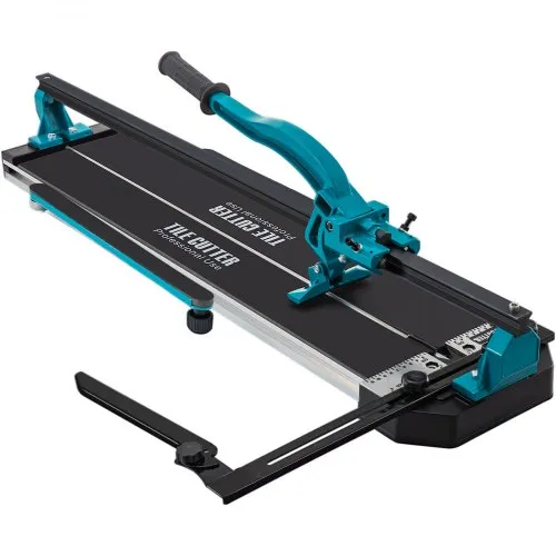 VEVOR Tile Cutter, 48 Inch Manual Tile Cutter, Tile Cutter Tools with Single Rail & Double Brackets, 3/5 in Cap with Precise Laser Guide, Snap Tile Cutter for Precision Cutting Porcelain Tiles Industr