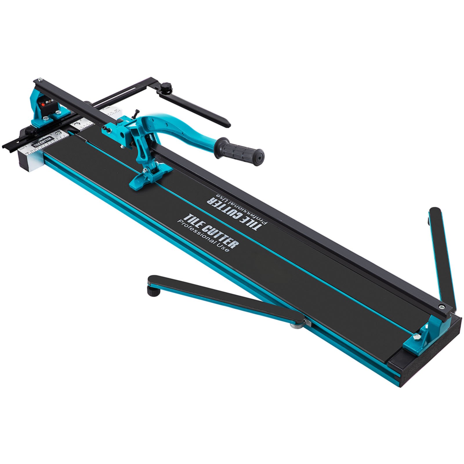 VEVOR Tile Cutter, 48 Inch Manual Tile Cutter, Tile Cutter Tools with Single Rail & Double Brackets, 3/5 in Cap with Precise Laser Guide, Snap Tile Cutter for Precision Cutting Porcelain Tiles Industr