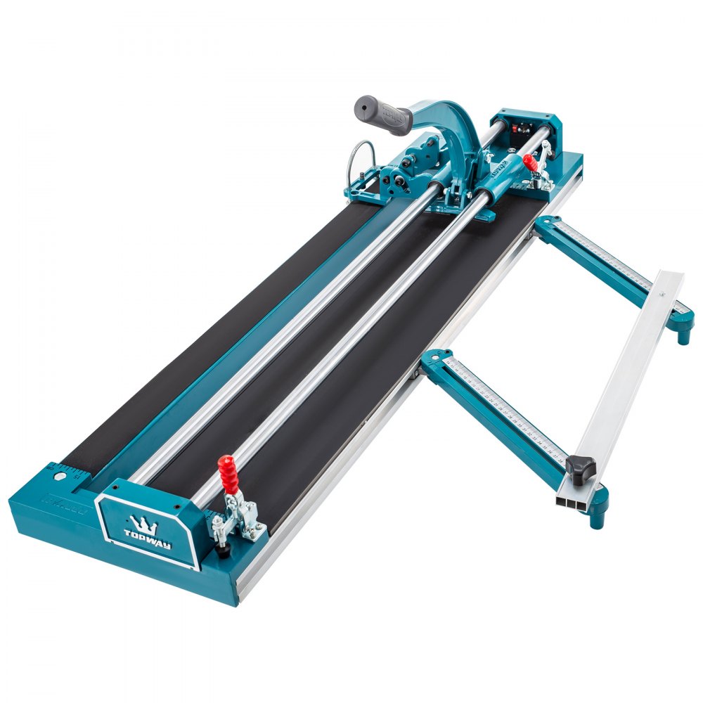 VEVOR 47Inch/1200mm Tile Cutter Double Rail Manual Tile Cutter 3/5 in Cap with Precise Laser Positioning Manual Tile Cutter Tools for Precision Cutting
