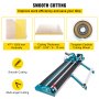 VEVOR 47Inch/1200mm Tile Cutter Double Rail Manual Tile Cutter 3/5 in Cap w/ Precise Laser Positioning Manual Tile Cutter Tools for Precision Cutter