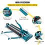 VEVOR 47Inch/1200mm Tile Cutter Double Rail Manual Tile Cutter 3/5 in Cap with Precise Laser Positioning Manual Tile Cutter Tools for Precision Cutting