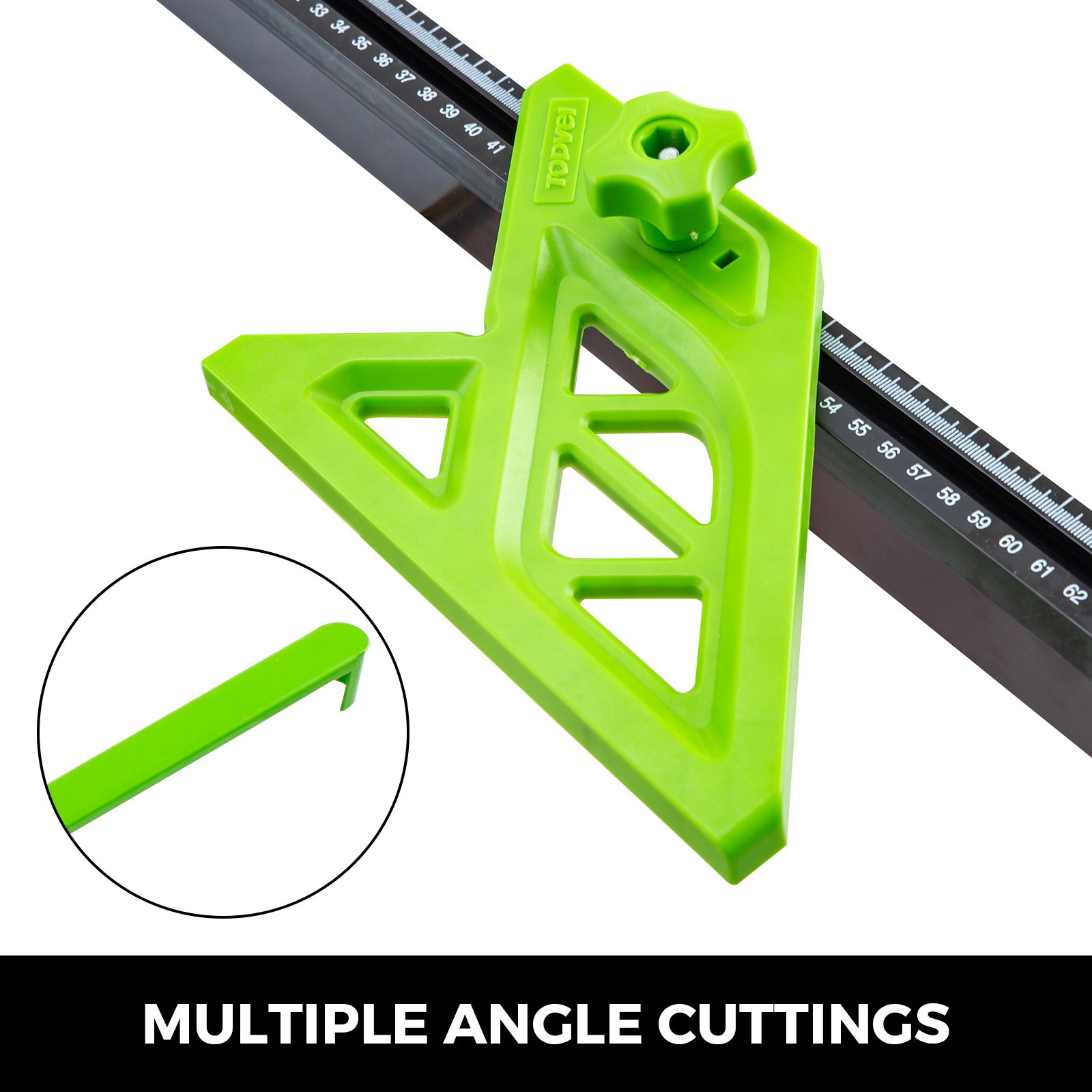 31" Manual Tile Cutter Laser Guide Cutting Machine Porcelain Ceramic Adjustable