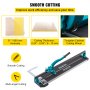 VEVOR 78.7 cm Tile Cutter Single Rail Manual Tile Cutter 1.5 cm Cap w/Precise Laser Positioning Manual Tile Cutter Tools for Precision Cutting