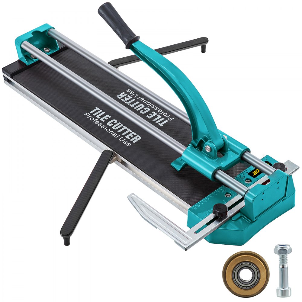 VEVOR 31 Inch Manual Tile Cutter Double Rails, Professional Tile Cutter W/Alloy Cutting Wheel for Porcelain and Ceramic Tiles