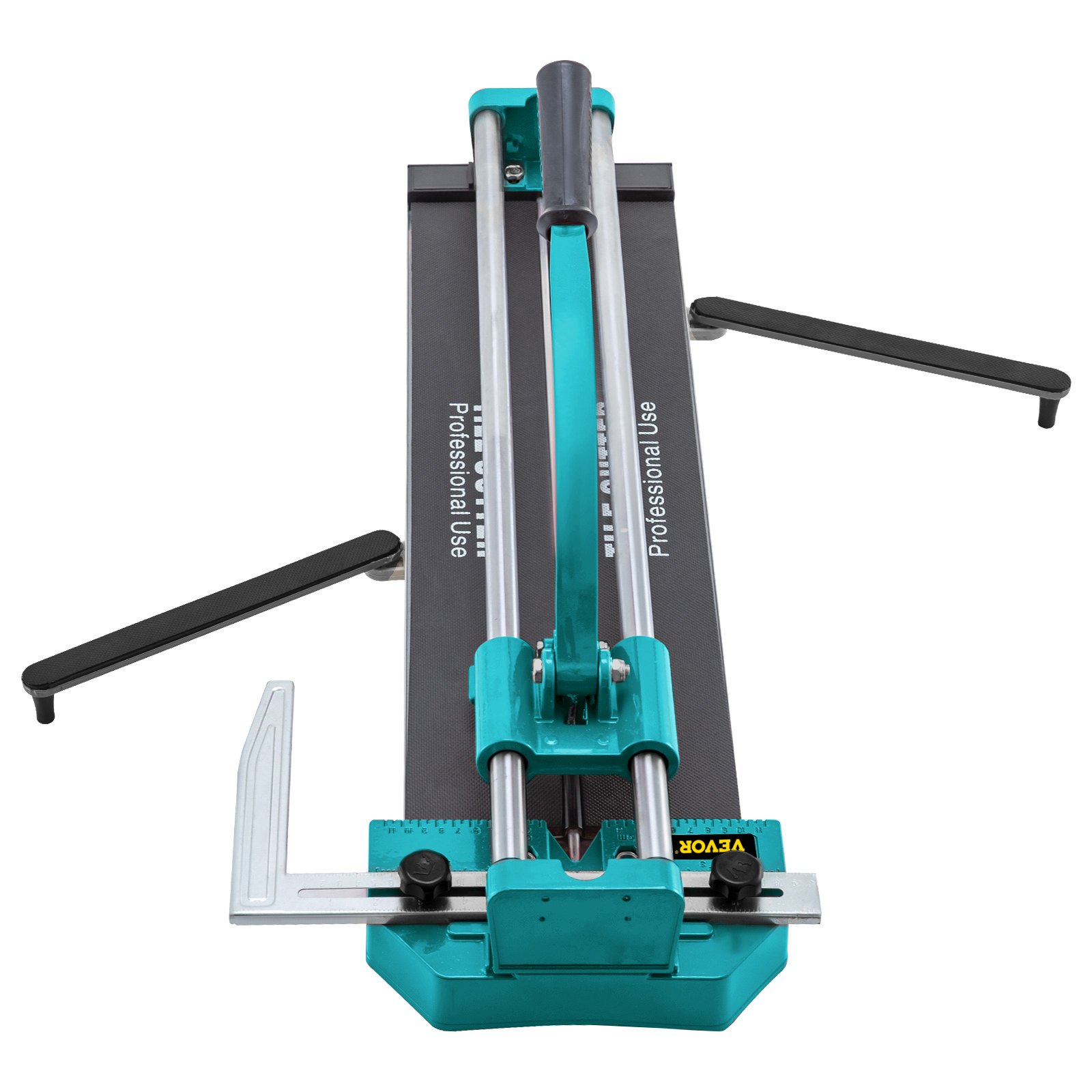 VEVOR 31 Inch/800mm Tile Cutter Double Rails & Brackets Manual Tile Cutter 3/5 in Cap w/Precise Laser Manual Tile Cutter Tools for Precision Cutting