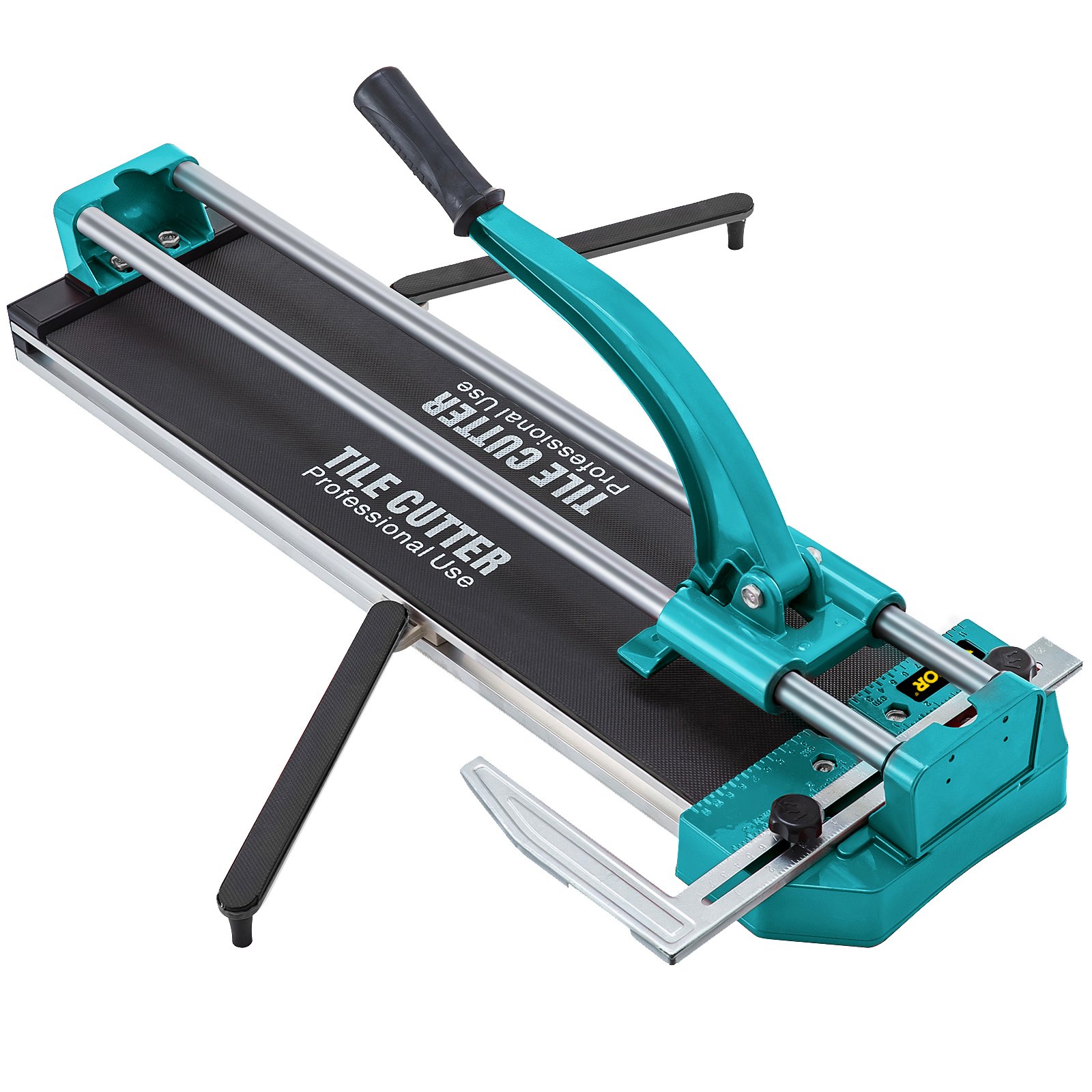 VEVOR 31 Inch/800mm Tile Cutter Double Rails & Brackets Manual Tile Cutter 3/5 in Cap w/Precise Laser Manual Tile Cutter Tools for Precision Cutting
