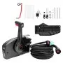 VEVOR Boat Throttle Control, 881170A13 Side-Mounted Outboard Remote Control Box for Mercury PT 4-Stroke, Marine Throttle Control Box with Power Trim Switch, 16.6 ft Harness 14 Pin, and Lanyard