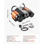 VEVOR 12V Dual-Cylinder Air Compressor 1HP 4.73 SCFM Portable Tire Inflator, Max 150PSI Heavy Duty Offroad Air Pump with Differential Lock Harness for Pickup Trucks SUVs Off-Road Vehicles