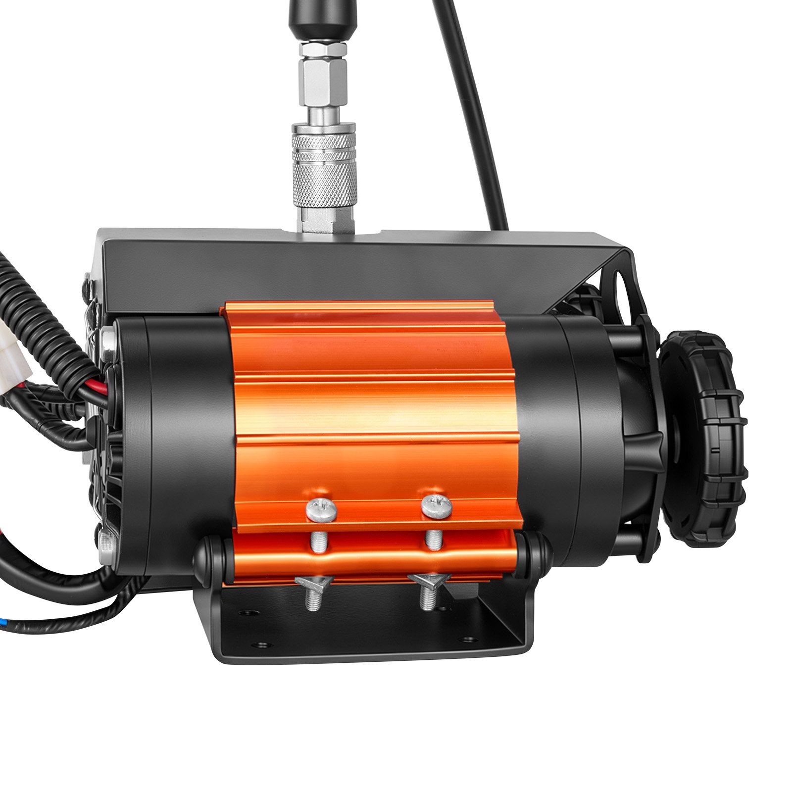 VEVOR 12V Dual-Cylinder Air Compressor 1HP 4.73 SCFM Portable Tire Inflator, Max 150PSI Heavy Duty Offroad Air Pump with Differential Lock Harness for Pickup Trucks SUVs Off-Road Vehicles