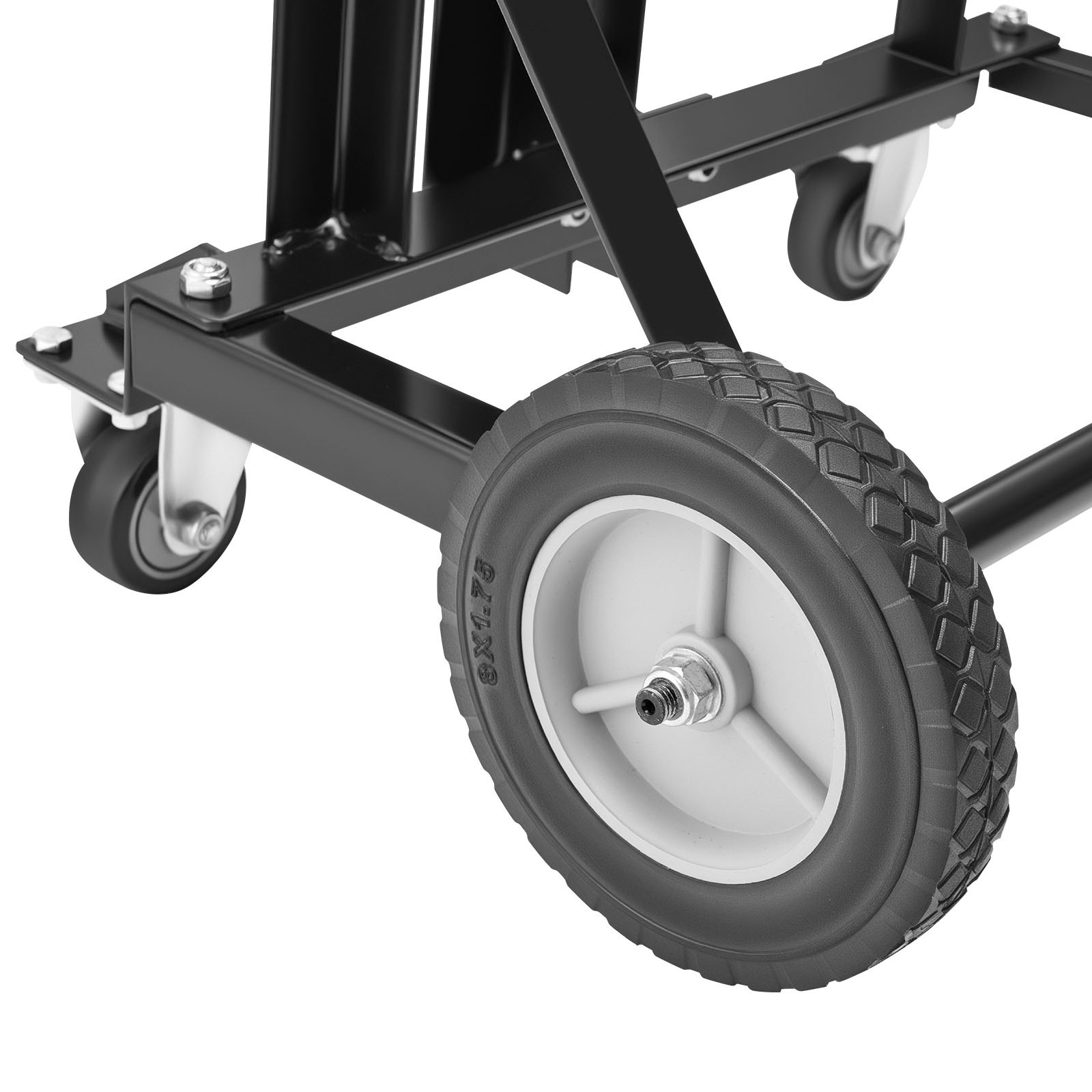 VEVOR Drywall Lift, Heavy-Duty 68 kg Sheetrock Hoist for Wall Installation, One Person Drywall Installation, 1219x4878 mm Max. Panel Vertical Lifter with Wheels, Easy Transport (Yellow)