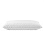 Almohada de cama VEVOR para dormir, tamaño king, almohada de hotel de lujo de calidad con relleno de espuma viscoelástica, soporte y ajustable, incluye funda de almohada de fibra natural, ropa de cama para quienes duermen boca arriba, boca abajo y de lado.