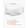 VEVOR Bed Pillows for Sleeping, Set of 2, King Size Luxury Quality Hotel Pillows with Original Down Alternative Filling, Supportive and Fluffy, Bedding for Back, Stomach and Side Sleepers, White