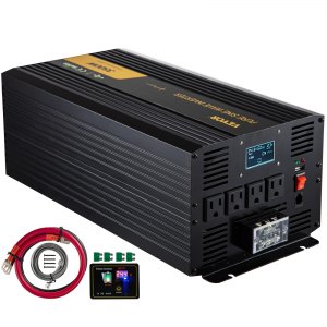 VEVOR Power Inverter 3500W Modified Sine Wave Inverter DC 24V to