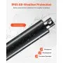 VEVOR 12V Linear Actuator, 200mm Stroke Ultra Heavy-Duty 9000N Linear Motion Actuator, IP65-Rated 5mm/s with Mounting Brackets for Industrial Machinery Vessels, Heavy Lifting Systems