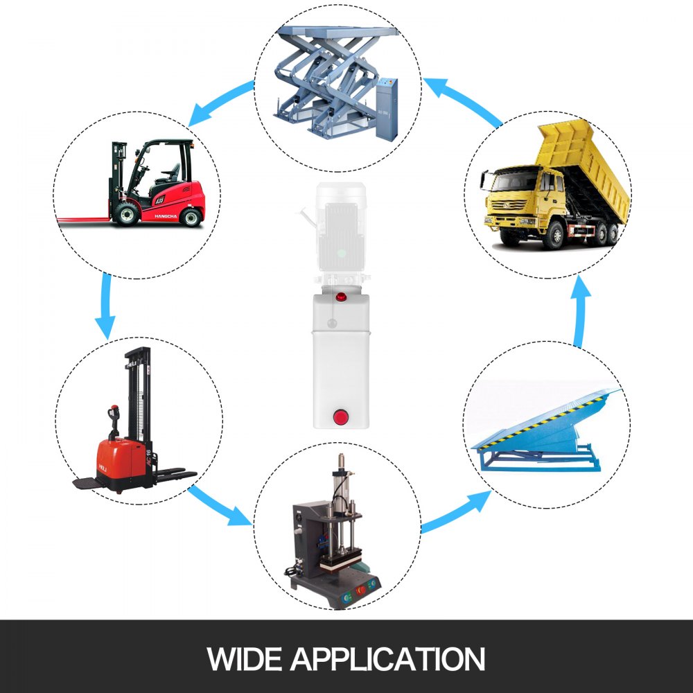 Hydraulic Pump Replacement Reservoir 8l Hydraulic Pump Electric