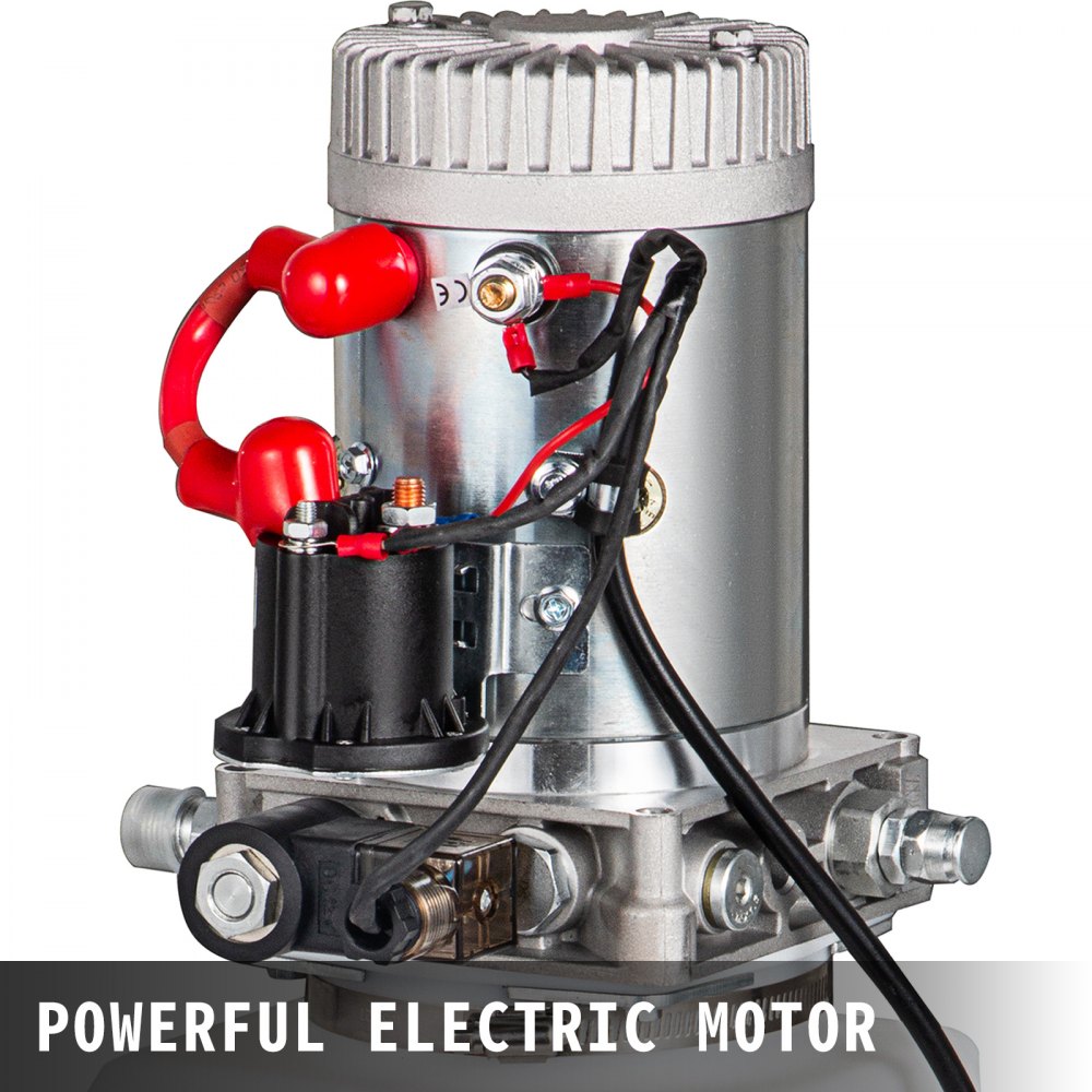 Hydraulic Pumpelectric Hydraulic Pump 7 Quart Single Acting For Dump Trailer
