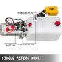 Hydraulic Pumpelectric Hydraulic Pump 7 Quart Single Acting For Dump Trailer