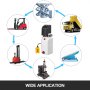 Hydraulic Pumpelectric Hydraulic Pump 7l Single Acting With 2 Remote Controls
