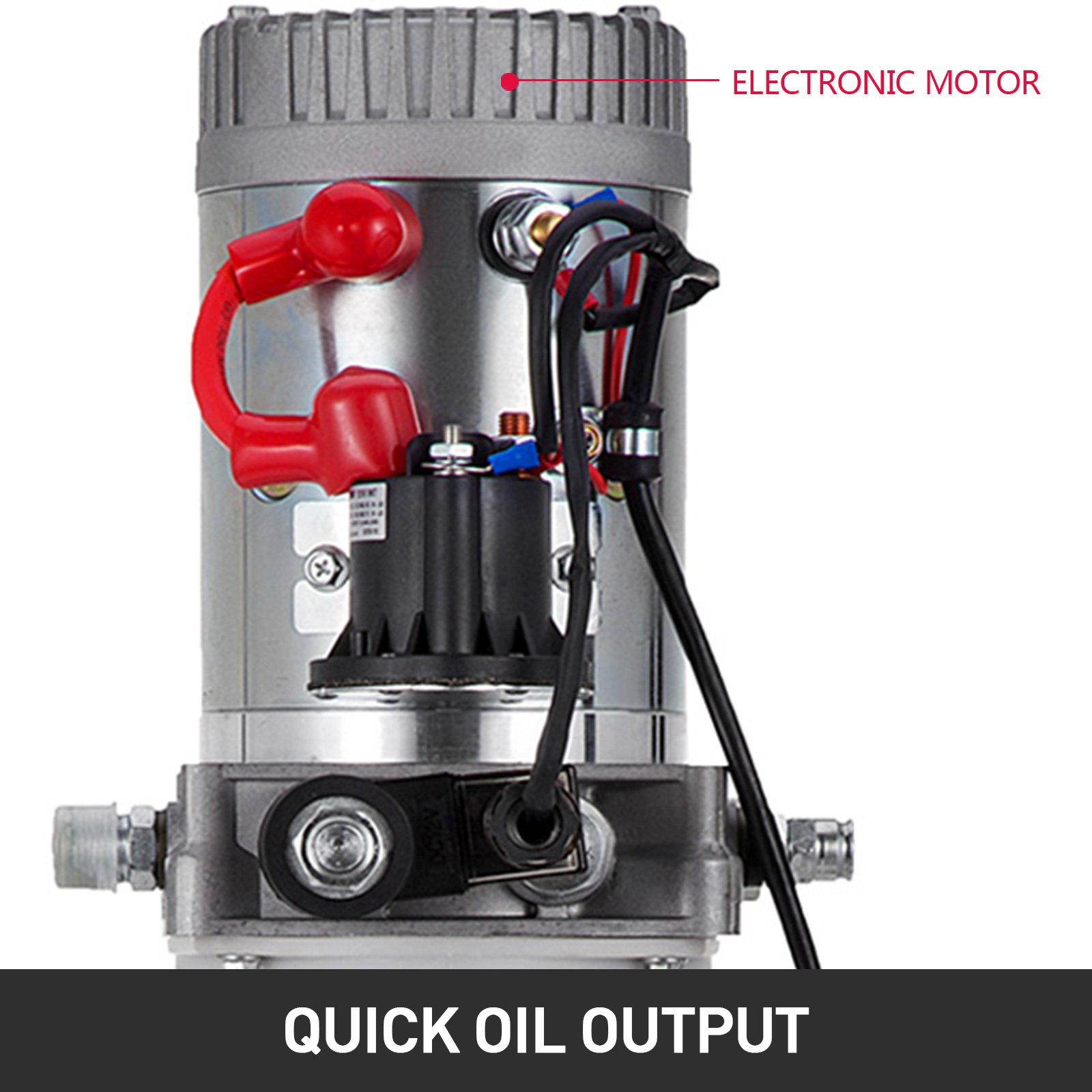 13 Quart Single Acting Hydraulic Pump Dump Trailer Power Unit Crane Unit Pack