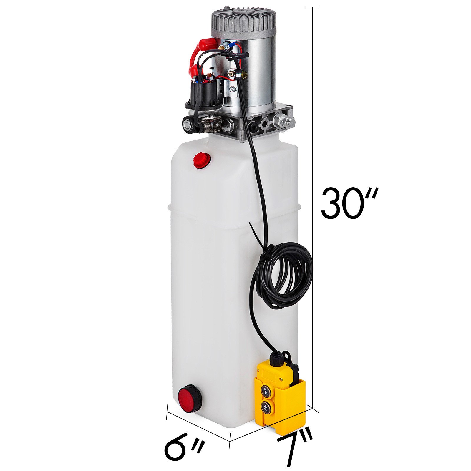 13 Quart Single Acting Hydraulic Pump Dump Trailer Power Unit Crane Unit Pack
