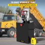 VEVOR Single Acting Hydraulic Pump Dump Trailer 12V 20 Quart Metal Reservoir