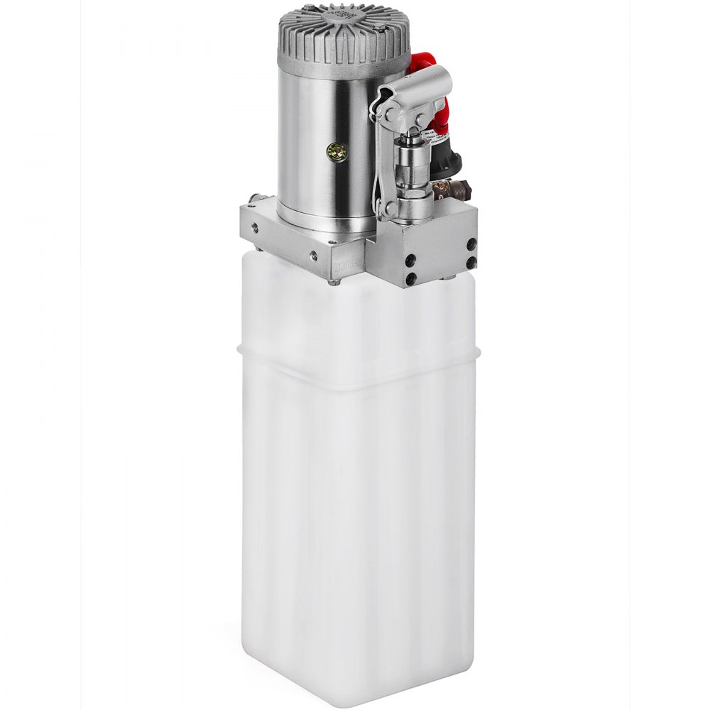 8l Single Acting Hydraulic Power Hand Pump Control Kit Unit Pack Plastic Great