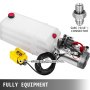 8l Single Acting Hydraulic Power Hand Pump Control Kit Unit Pack Plastic Great