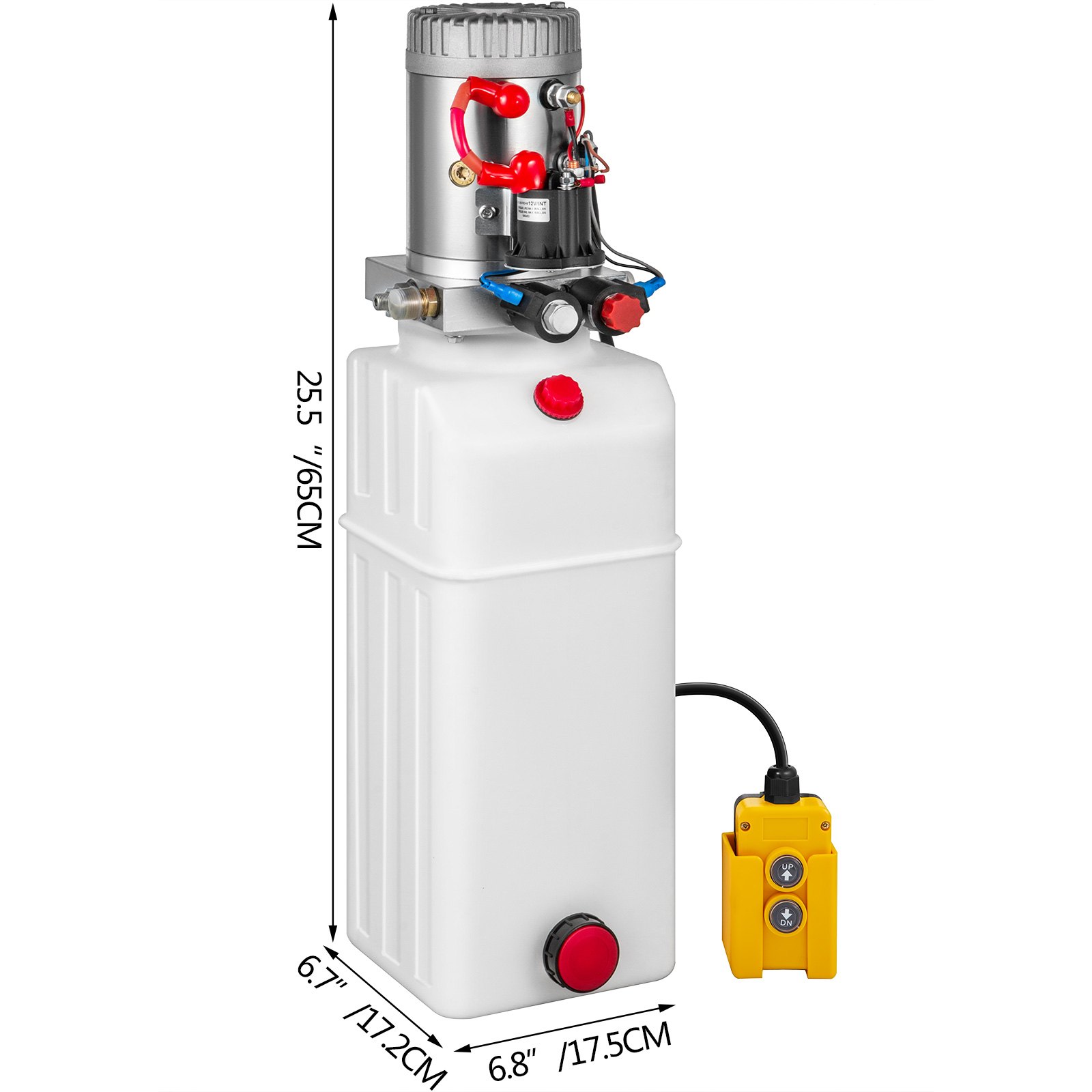 Hydraulic Power Unit Hydraulic Pump Double Acting 8 Quart Reservoir Dump Trailer