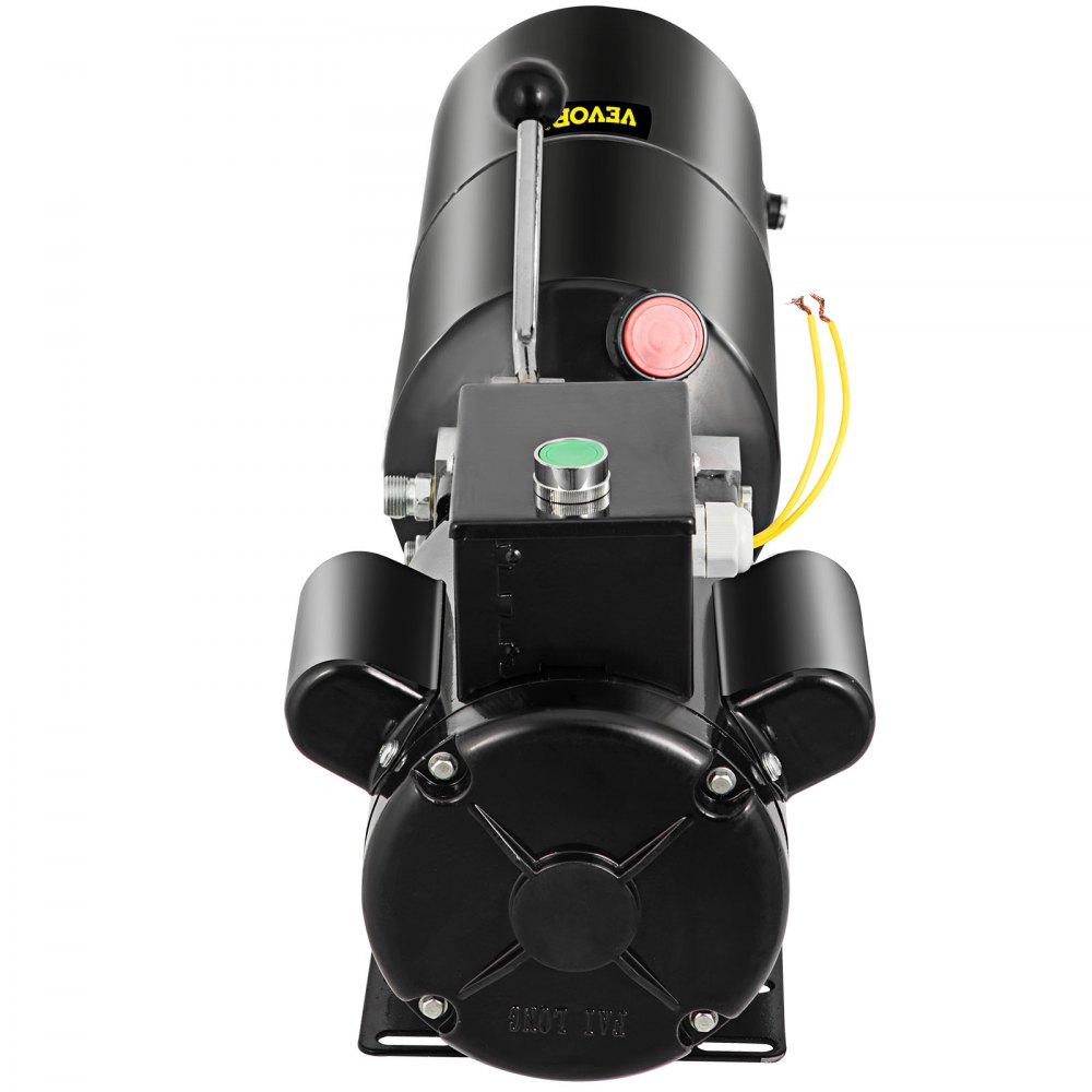 VEVOR 110V 2.64 Gallon Hydraulic Power Unit Automotive Hydraulic Pump Dump Trailer Vehicle Mounted Lifter Auto Shop Repair Car Lift Power Unit for Two and Four Post Lift Auto Hoist