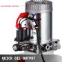 15 Quart Single Acting Hydraulic Pump Dump Trailer Control Kit Remote Power Unit