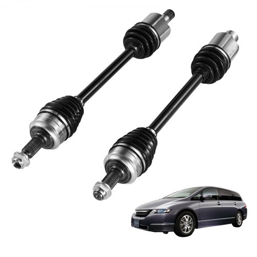 VEVOR CV Axle Shaft Assembly, 2 Pieces Front Left & Right (Driver and Passenger Side), Automotive Replacement CV Joint Axles Pair Compatible with 2005-2006 Honda Odyssey, Alloy Steel & Carbon Steel