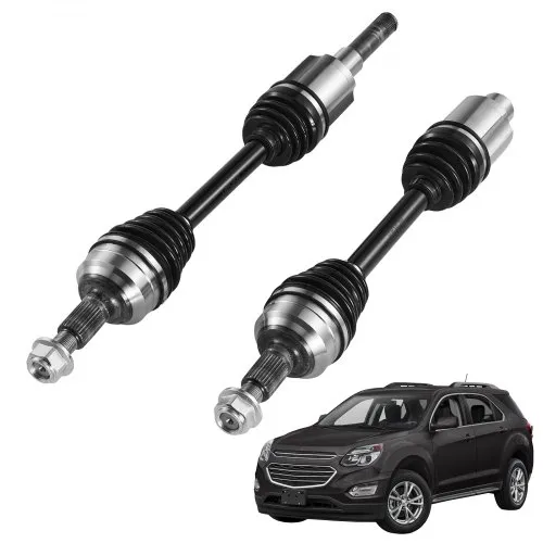 VEVOR CV Axle Shaft Assembly, 2 Pieces Front Left & Right (Driver and Passenger Side), Automotive Replacement Joint Axles Pair Compatible with 2010-2017 Chevrolet Equinox, Alloy Steel & Carbon Steel