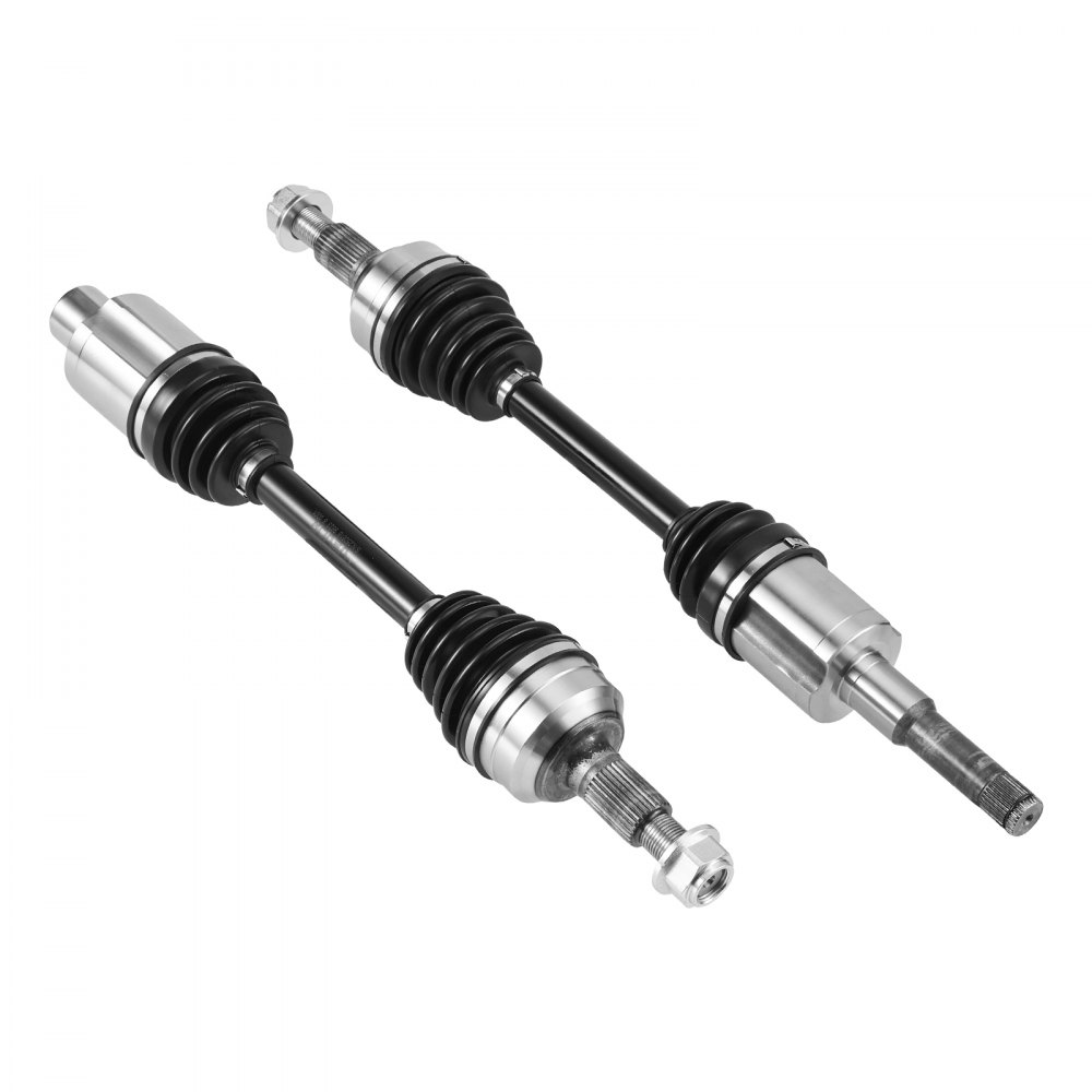 Conjunto de semieje CV VEVOR, 2 piezas delanteras izquierda y derecha (lado del conductor y del pasajero), pares de semiejes de repuesto para automóviles compatibles con Chevrolet Equinox 2010-2017, acero aleado y acero al carbono