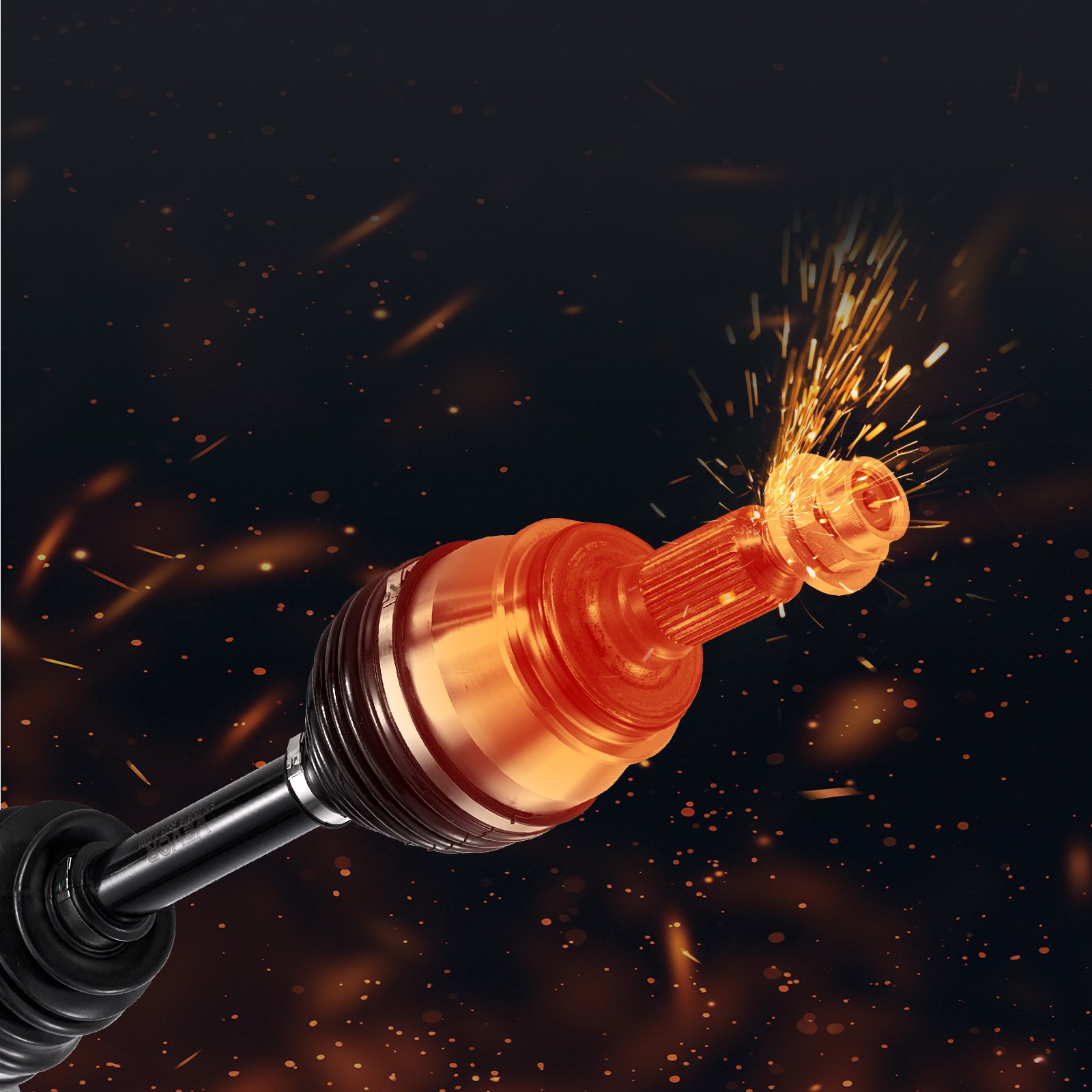 VEVOR CV Axle Shaft Assembly, 2 Pieces Front Left & Right (Driver and Passenger Side), Automotive Replacement Joint Axles Pair Compatible with 2010-2017 Chevrolet Equinox, Alloy Steel & Carbon Steel