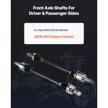 VEVOR CV Axle Shaft Assembly 2PCS Front Left & Right for 09-13 Subaru Forester