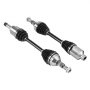 Conjunto de semieje CV VEVOR, 2 piezas delanteras izquierda y derecha (lado del conductor y del pasajero), pares de semiejes de repuesto para automóviles compatibles con Chevrolet Traverse 2009-2017, acero aleado y acero al carbono