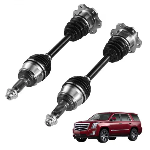 VEVOR CV Axle Shaft Assembly, 2 Pieces Front Left & Right (Driver and Passenger Side), Automotive Replacement CV Axles Pair Compatible with 2007-2020 Cadillac Escalade, Alloy Steel & Carbon Steel