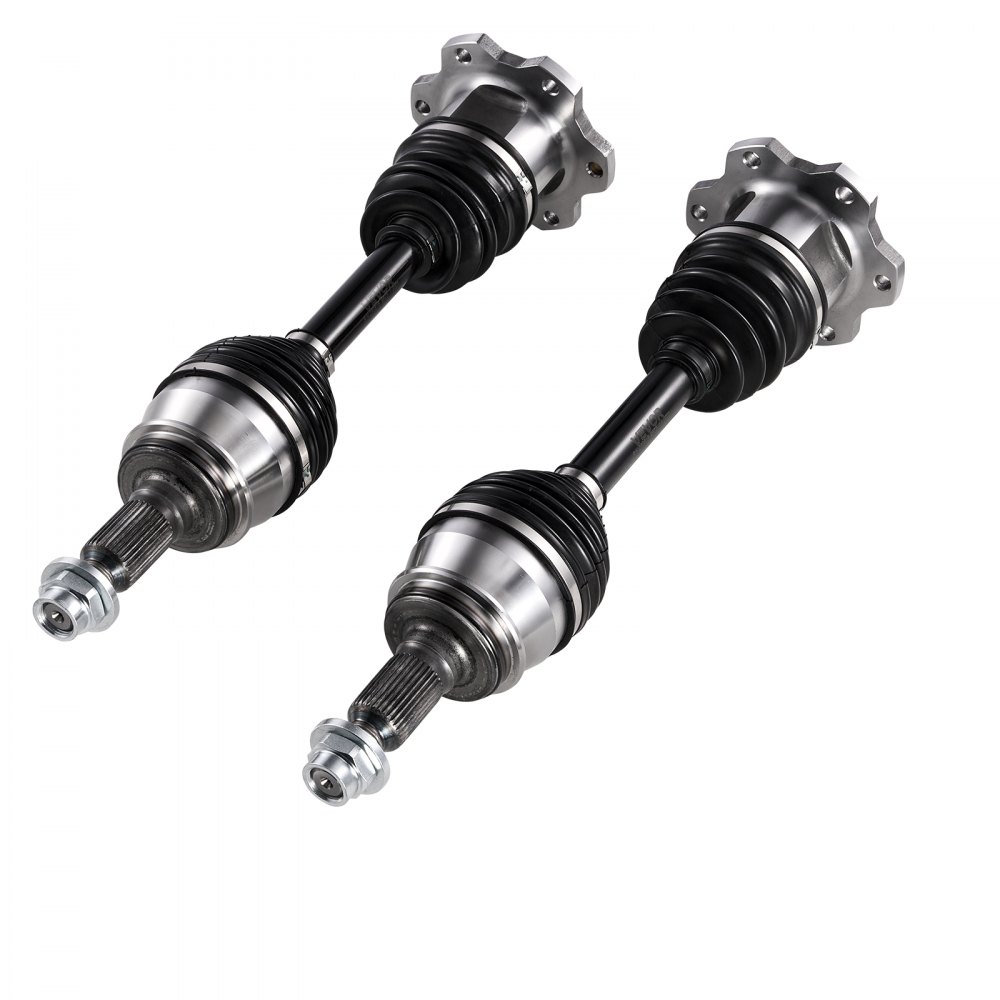 VEVOR CV Axle Shaft Assembly, 2 Pieces Front Left & Right (Driver and Passenger Side), Automotive Replacement Axles Pair Compatible with 1999-2006 Chevrolet Silverado 1500, Alloy Steel & Carbon Steel