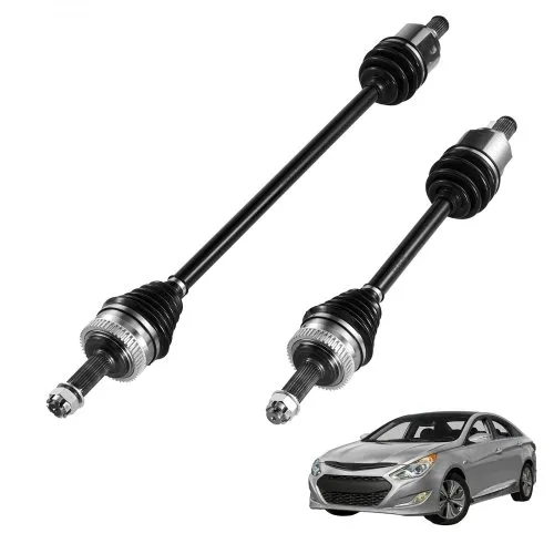 VEVOR CV Axle Shaft Assembly, 2 Pieces Front Left & Right (Driver and Passenger Side), Automotive Replacement CV Joint Axles Pair Compatible with 2011-2014 Hyundai Sonata, Alloy Steel & Carbon Steel