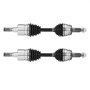 VEVOR CV Axle Shaft Assembly, 2 Pieces Front Left & Right Side (Driver and Passenger Side), Automotive Replacement CV Joint Axles Pair Compatible with 2006-2010 Hummer H3, Alloy Steel & Carbon Steel