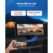 Car Stereo Radio CarPlay Touchscreen 10 in Apple Android Auto Bluetooth