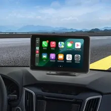 Radio estéreo para coche CarPlay Pantalla táctil de 7 pulgadas Apple Android Auto Cámara de respaldo