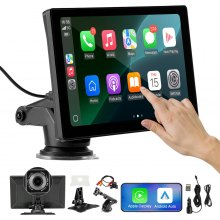 Car Stereo Radio CarPlay Touchscreen 9 in Apple Android Front/Rear Camera