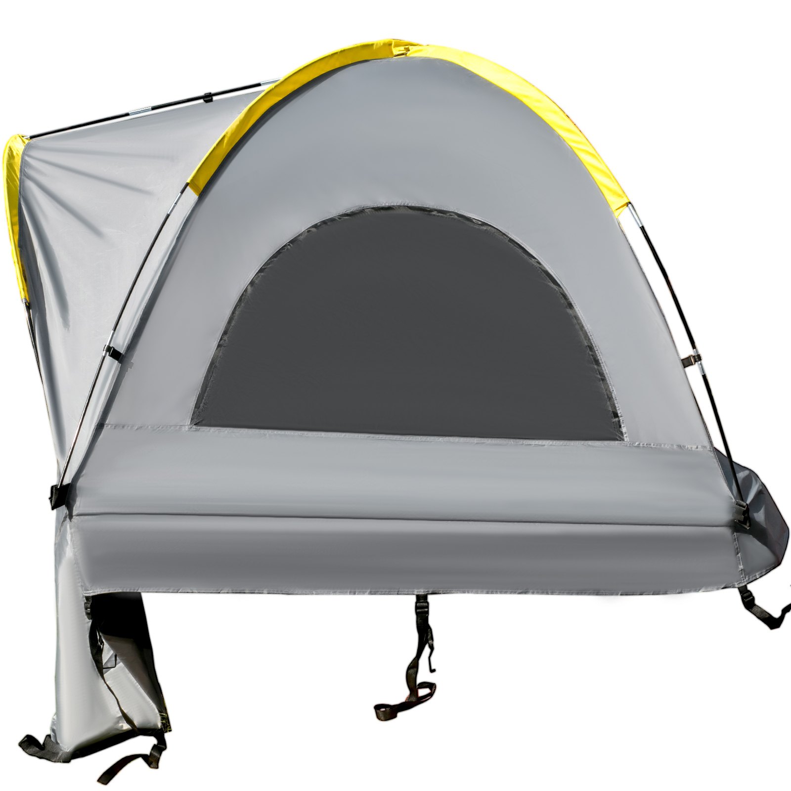 VEVOR Truck Tent 8.5 ft,Pickup Tent for Full Size Truck, Waterproof Truck Camper, 2-Person Sleeping Capacity, 2 Mesh Windows, Easy to Setup Truck Tents for Camping, Hiking, Fishing