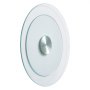 VEVOR 20 in Glass Lazy Susan Turntable, 360° Rotation Round Clear Tabletop Rotating Tray, Tempered Glass Dining Table Centerpiece, Smooth and Silent Spin, for Family Gatherings, Banquets & Weddings