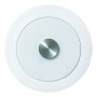 VEVOR 20 in Glass Lazy Susan Turntable, 360° Rotation Round Clear Tabletop Rotating Tray, Tempered Glass Dining Table Centerpiece, Smooth and Silent Spin, for Family Gatherings, Banquets & Weddings