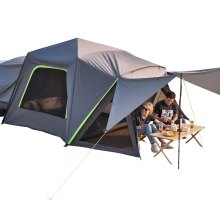 SUV Camping Tent Outdoor SUV Tent with Awning Waterproof for 5-8 Person